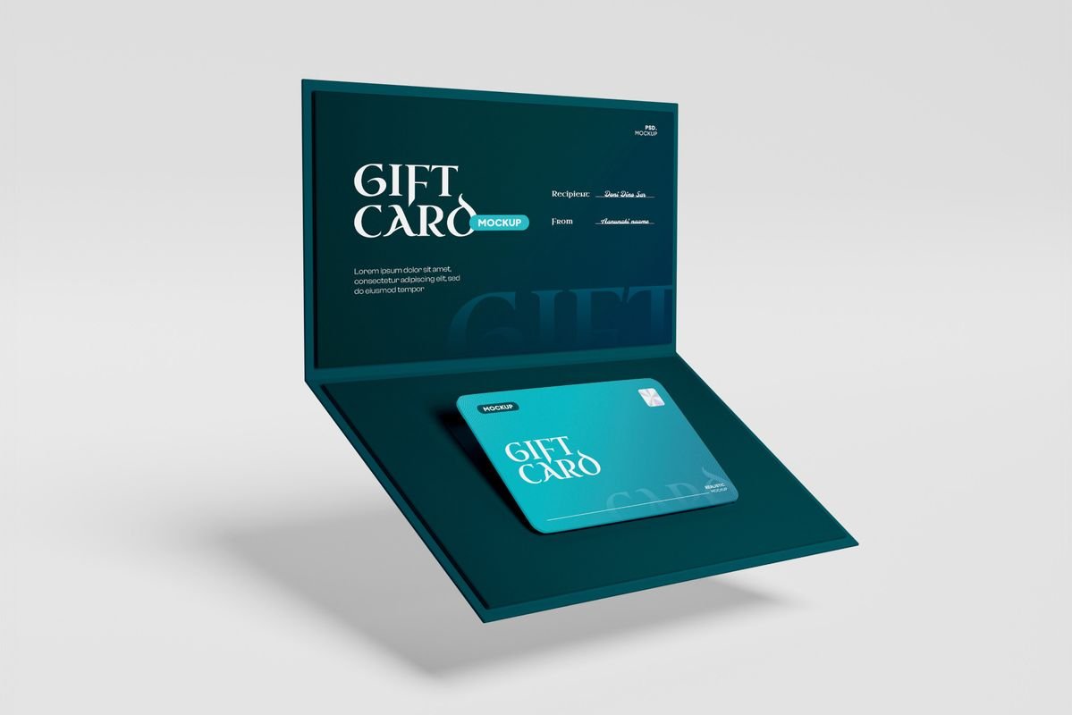 PVC Gift Voucher Card