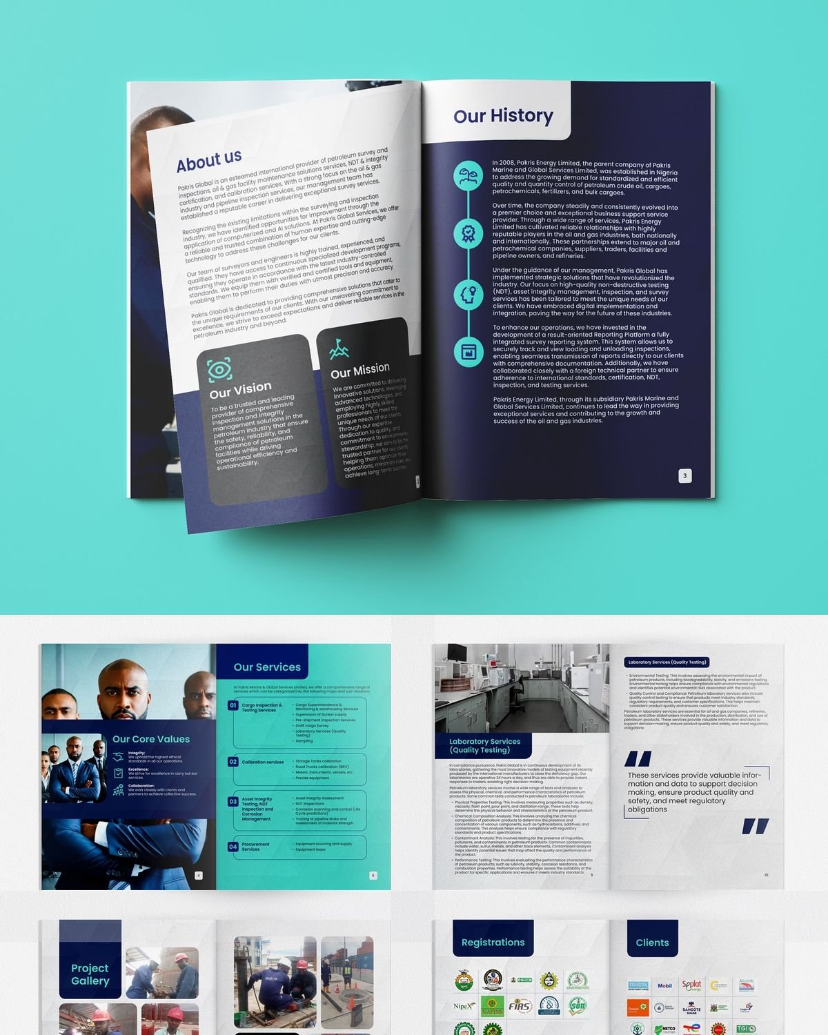 Professional Business Brochures