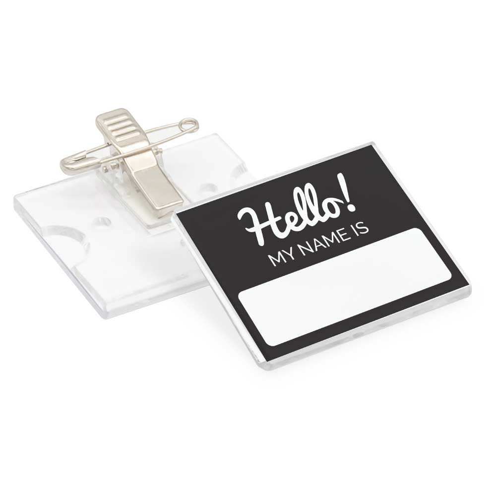 Acrylic Name Badge