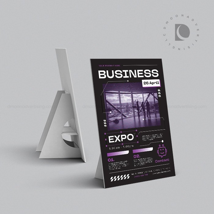 Foam Board Tent Display