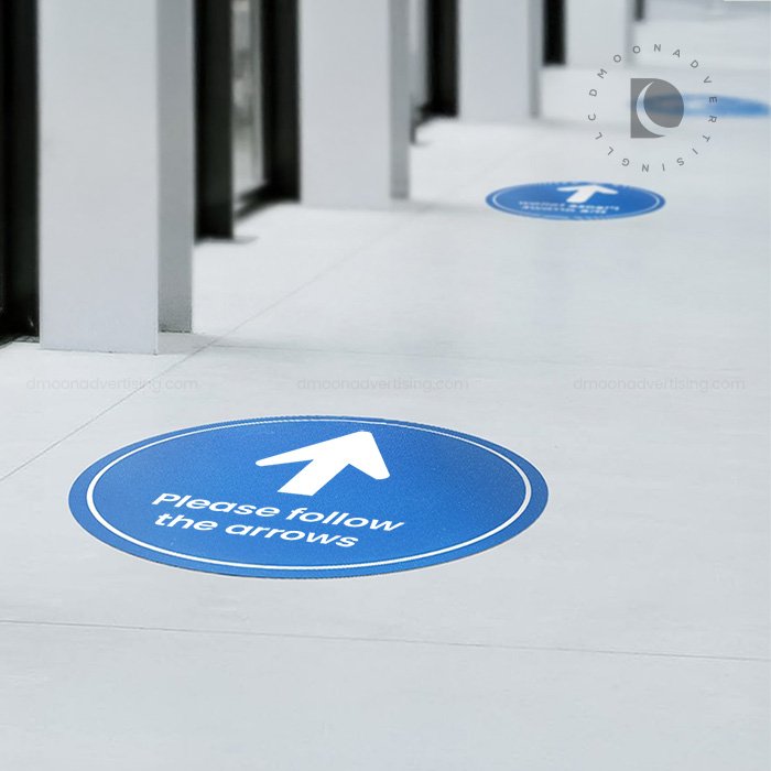 Directional Floor Sticker