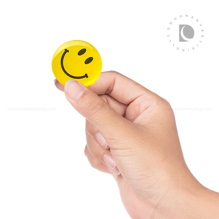 3D Epoxy Dome Sticker