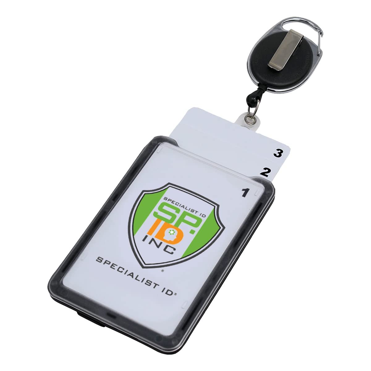 Lanyard with Retractable Reel Badge