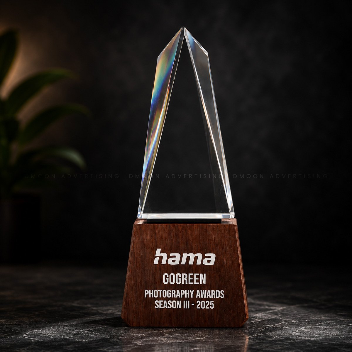 Crystal Peak Award Trophy