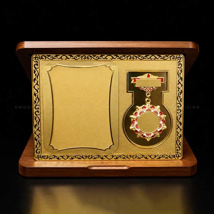 Medal Recognition Desk Plaque