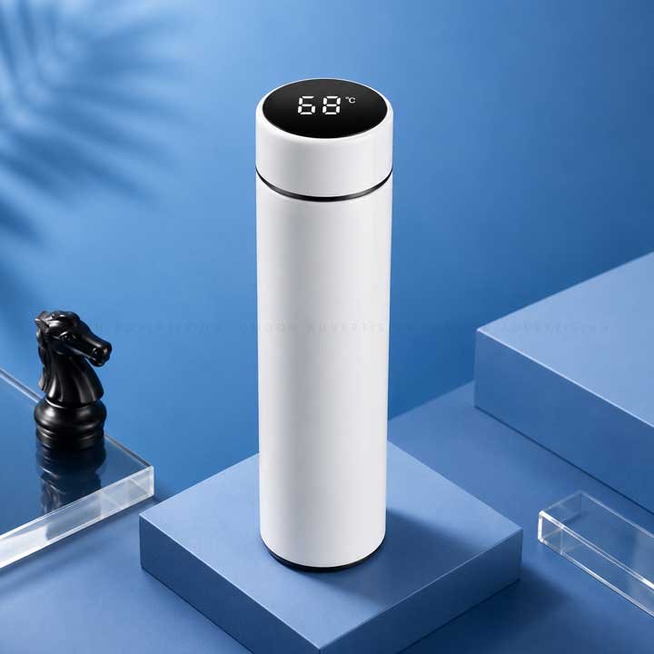 Smart LED Temperature Display Flask