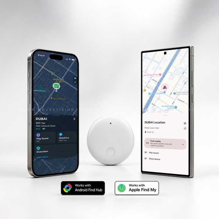 Smart Anti-Loss Tracker with Keychain