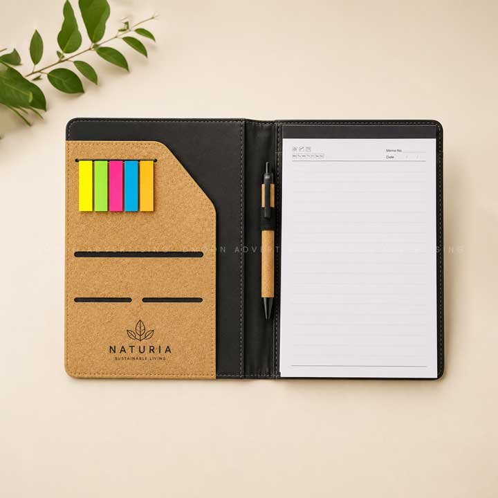 Cork B5 Folder Set