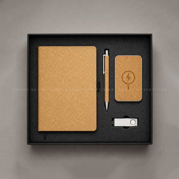 Eco-Friendly Cork Tech Gift Set