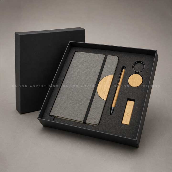 Eco-Friendly Bamboo Office Gift Set