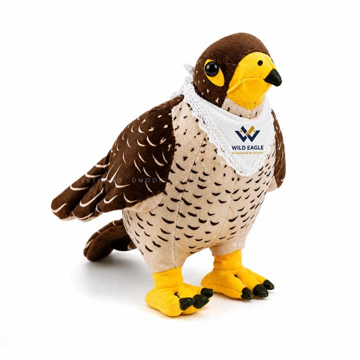 Falcon Plush with Scarf