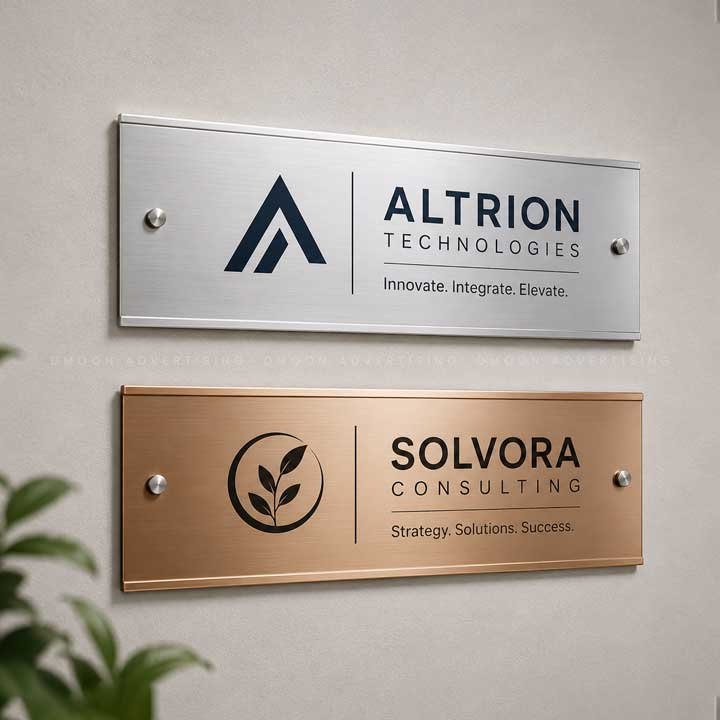Wall Sign Holders