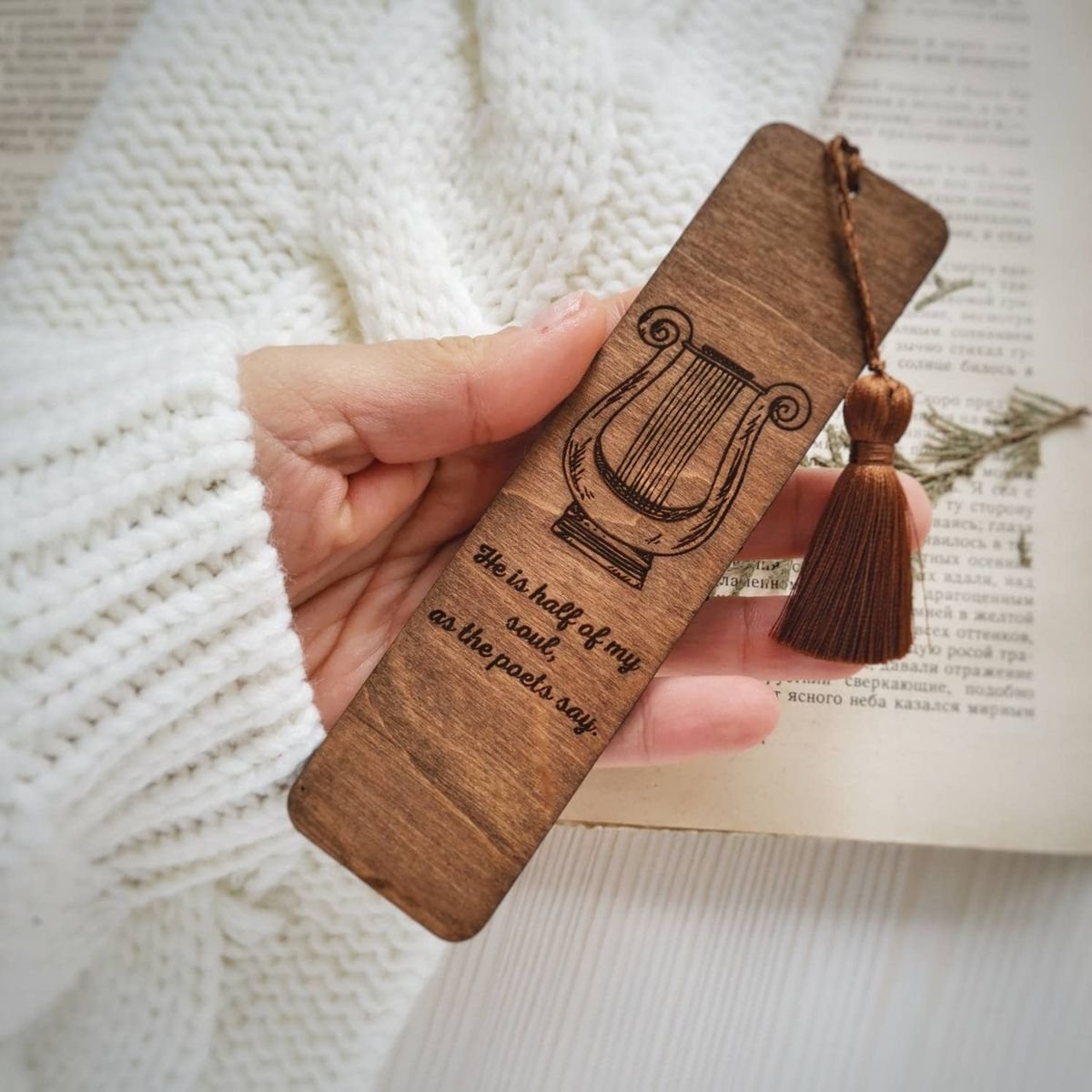 Wooden Bookmark