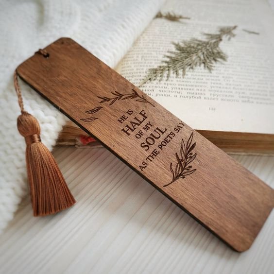 Wooden Bookmark