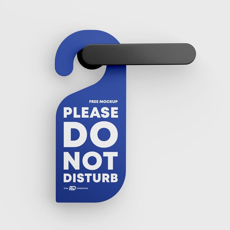 Die-Cut Door Hanger